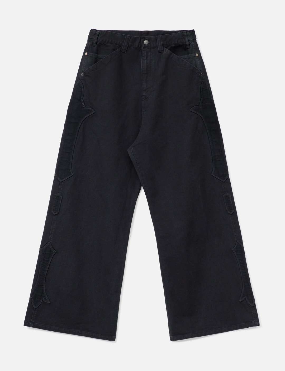 1011 Fleur Patched Pants