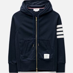 4-Bar Zip-Up Hoodie