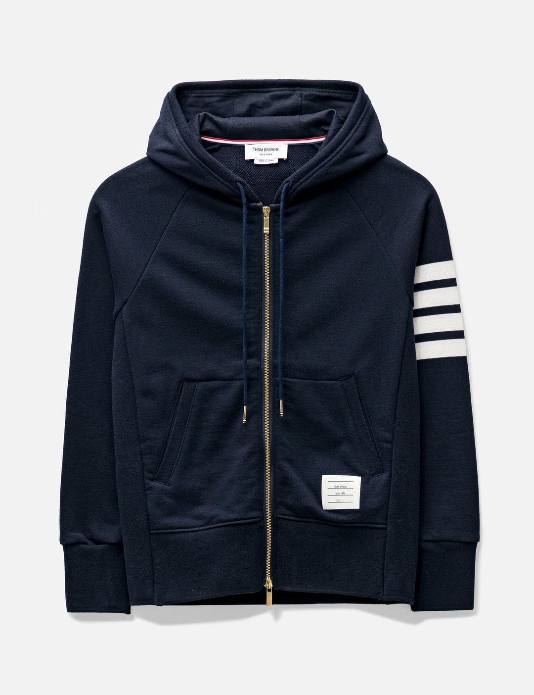 4-Bar Zip-Up Hoodie