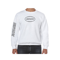 Surftastic Surftastic Classic Sweatshirt – White – XL