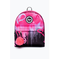 Hype Hype Pink Hearts Drip Backpack