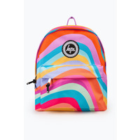Hype Hype Girls Multi Rainbow Wavey Backpack
