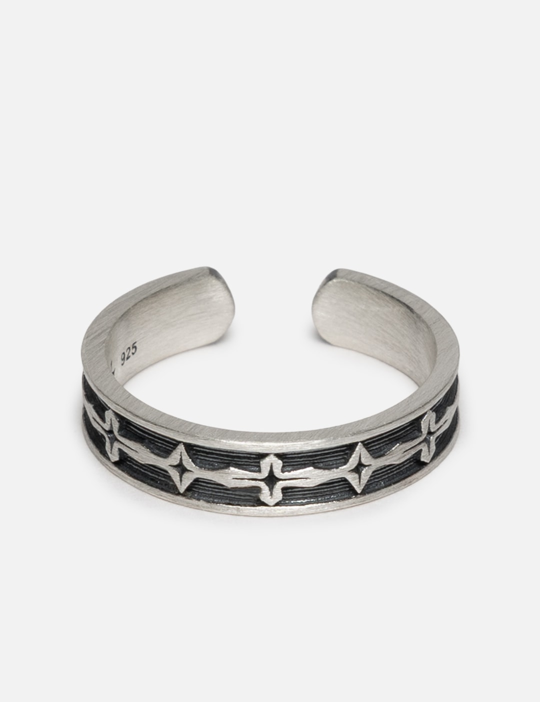 925 Silver Ring 005 - Star