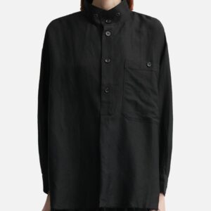 Acceptance Oversized Draped Shirt