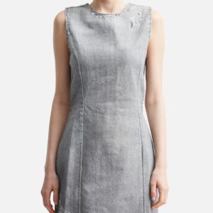 Allegra Printed Denim Dress