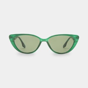 Amalthea Emerald Cat Eye Sunglasses