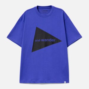 And Wander Big Logo Short Sleeves T-Shirt