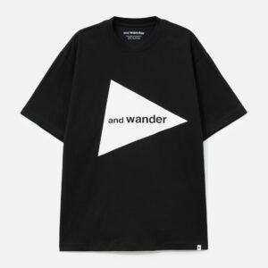 And Wander Big Logo Short Sleeves T-Shirt