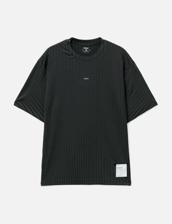 AuraLite™ Pleated T‑Shirt in Black