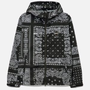 Bandana Nylon Hooded Blouson