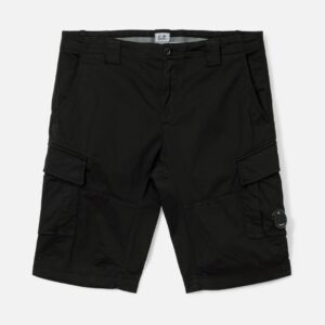 Bermuda Cargo In Satin Stretch