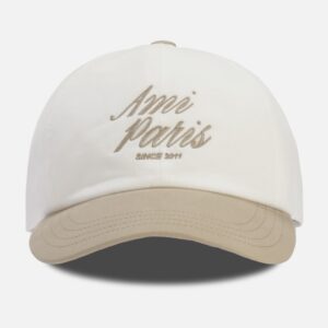 Bicolor Cotton Ami Paris Cap