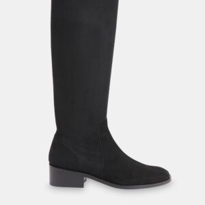 Black Lisi Stretch Knee High Boot