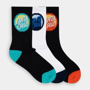 Boys 8-16 Bold Shadow Dot 4 Pack Crew Socks