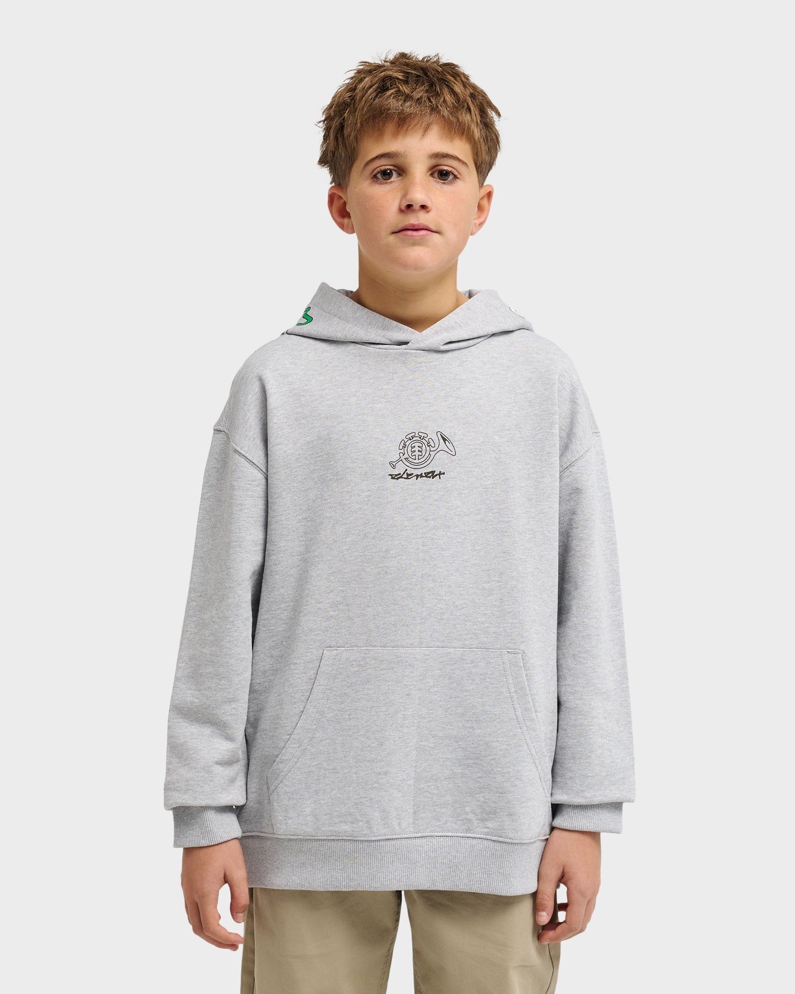 Boys 8-16 Horn Hooded Sweatshirt