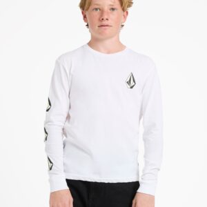 Boys 8-16 Iconic Stone Long Sleeve T-Shirt