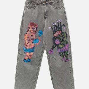 Butter Goods X Daniel Johnston Boxing Denim Jeans