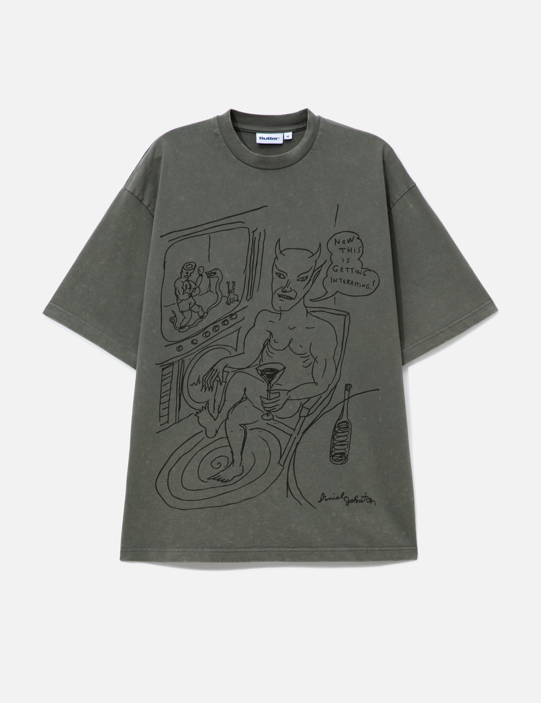 Butter Goods X Daniel Johnston Satan T-Shirt