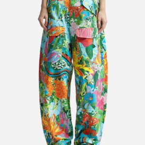 Camo Print Cargo Pants