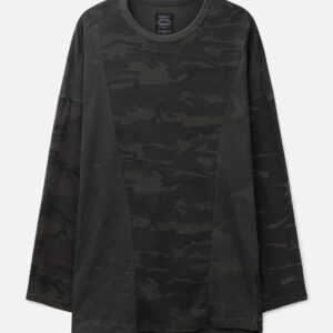 Camouflage Leopard Mixed Long Sleeve