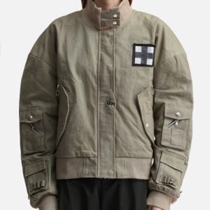 Canvas Zipper Dream Bomber