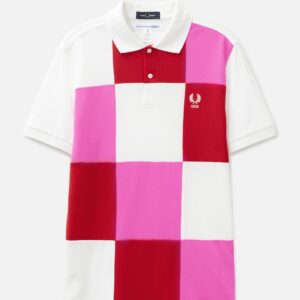 CDG Shirt X Fred Perry Checkered Polo