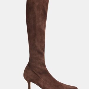 Chocolate Hera Stretch Suede Boot Chocolate Hera Stretch Suede Boot