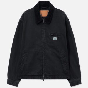 Cord Collared Zip-Up Jacket