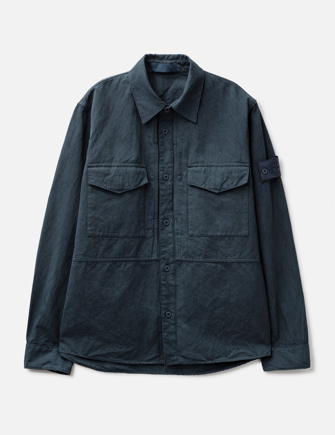 Cotton Linen Canvas_S.I.Ghost Overshirt