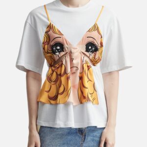 Crying Girl Slip Layered Top