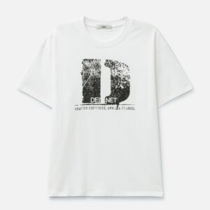 D Accent Crack Logo T-Shirts White D Accent Crack Logo T-Shirts White