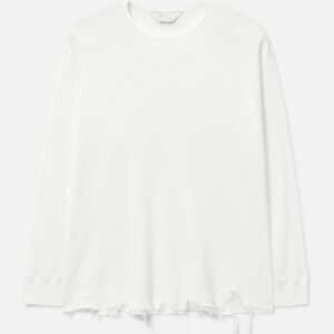 Damage Waffle Crew Long Sleeves T-Shirt