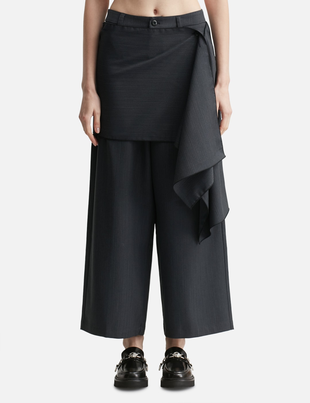 DEINET Wrap Pants Charcoal