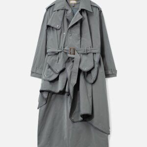 Draped Umbrella Trenchcoat