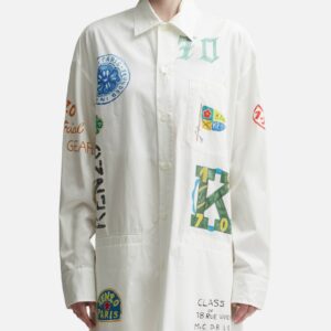 Drawn Varsity Long Sleeve Shirt