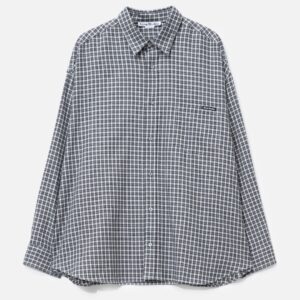 Flannel Button-Up Shirt