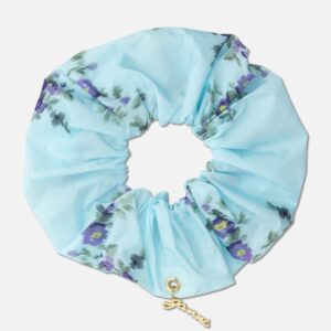 Floral Print Scrunchie