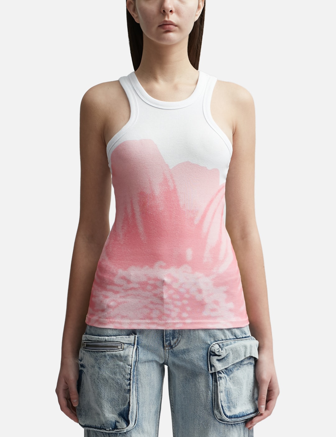 FLOWER RACER TANK