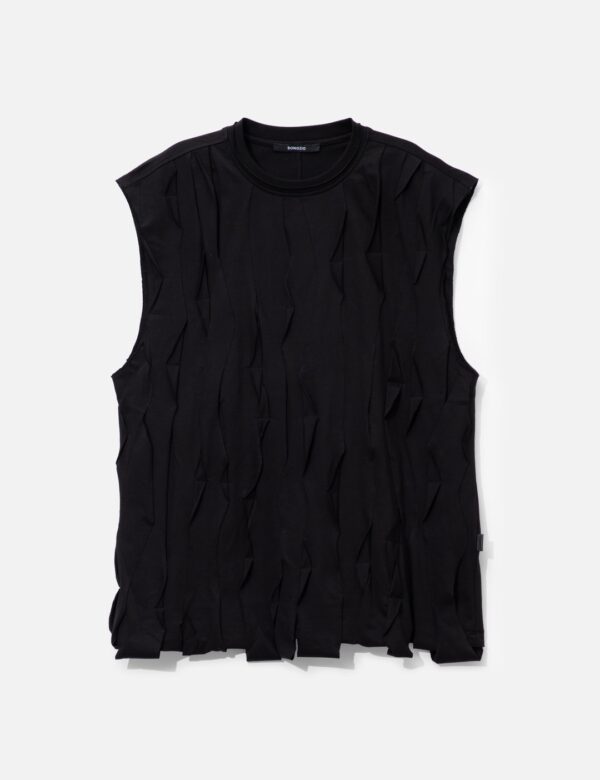 Fragment Sleeveless in Black