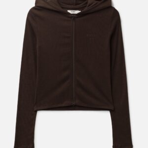 G Classic Essential Rib Zip-Up