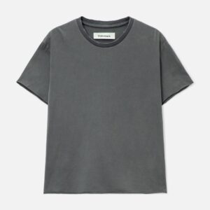 Garment Dyed Raw Edge T-shirt