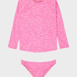 Girls 2-7 Animalia One Piece Rash Vest