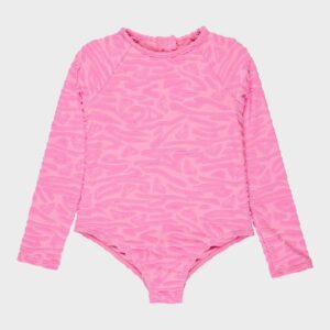 Girls 2-7 Animalia One Piece Rash Vest