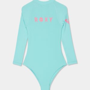 Girls 2-7 Heater Onsie Long Sleeve Rash Vest