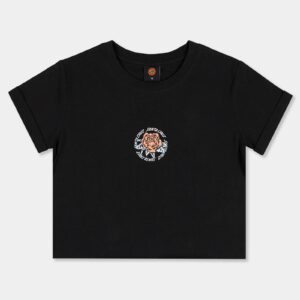 Girls 6-16 Rosette Ronged Dot T-Shirt