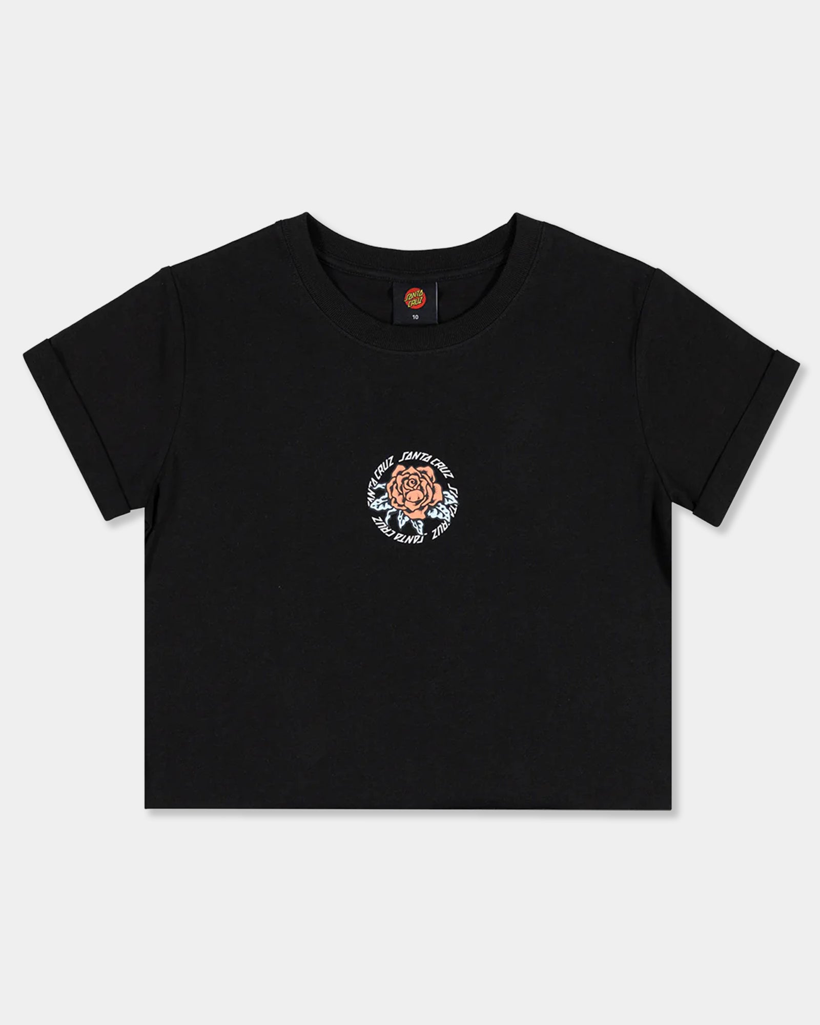 Girls 6-16 Rosette Ronged Dot T-Shirt
