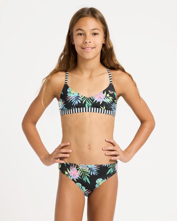 Girls 6-16 Roxy Active Athletic Tri Set Two Piece