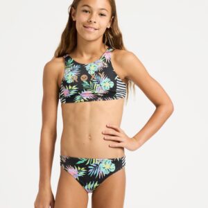 Girls 6-16 Roxy Active Crop Set Two Piece