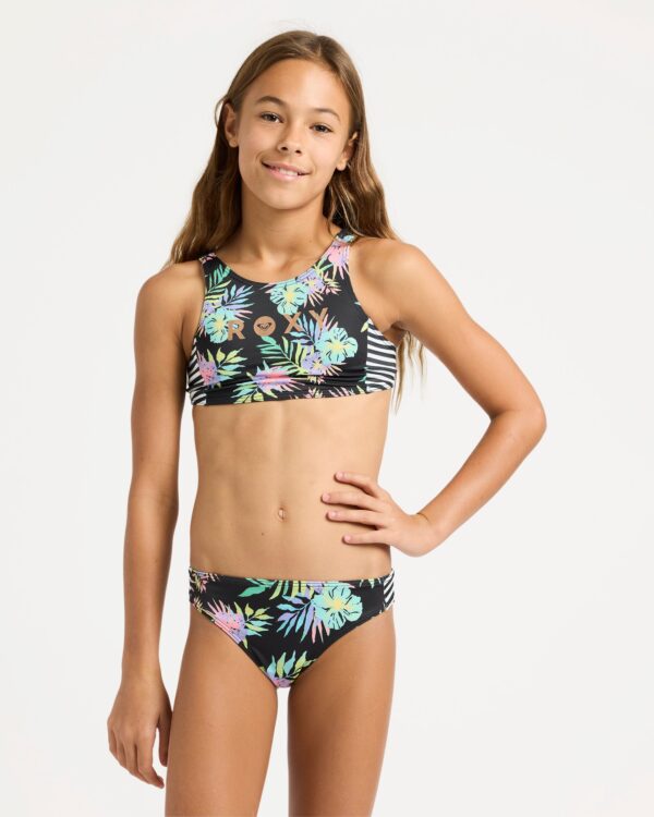 Girls 6-16 Roxy Active Crop Set Two Piece