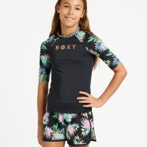 Girls 6-16 Roxy Active RG Lycra Rash Vest